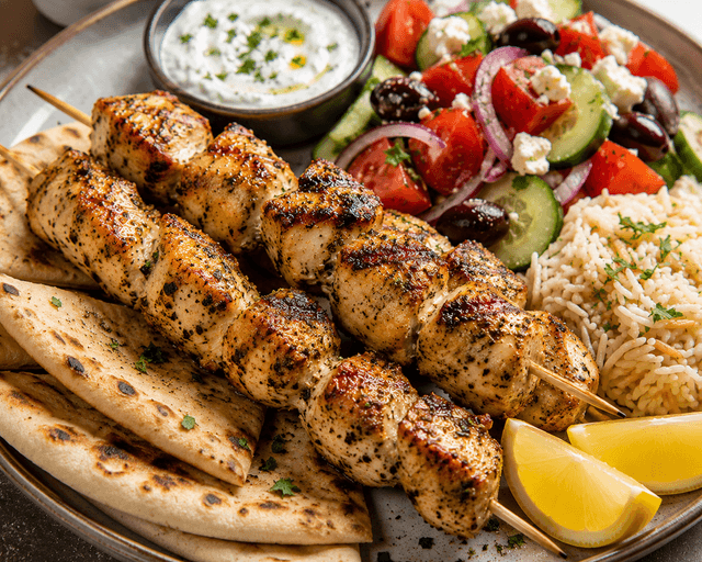 Classic Chicken Souvlaki